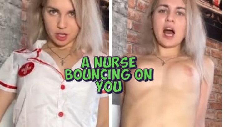 This nurse really wants you to get well