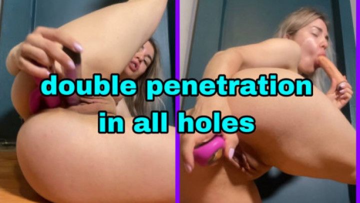 Double penetration in all holes