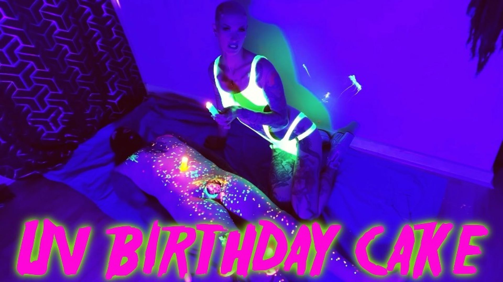 UV Birthday Cake - Wax Play with Maz Morbid