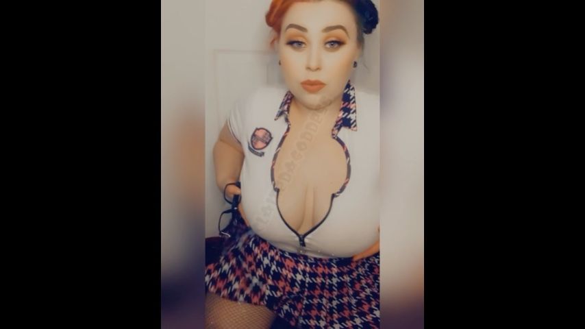 Naughty school girl