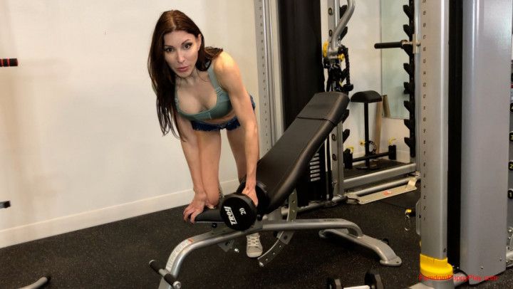 Agatha Scolds The Gym Perv