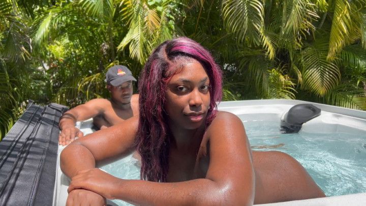 Big Booty Jamaican thedejababe  Jacuzzi