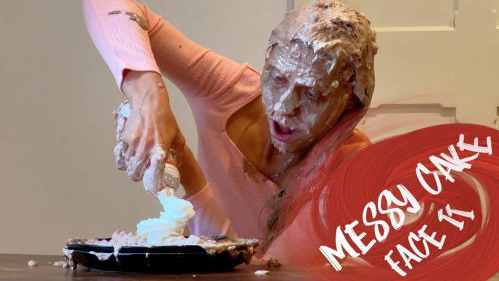 Messy Cake Face II WAM Sploshing Cake