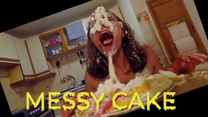 Messy Cake Face WAM