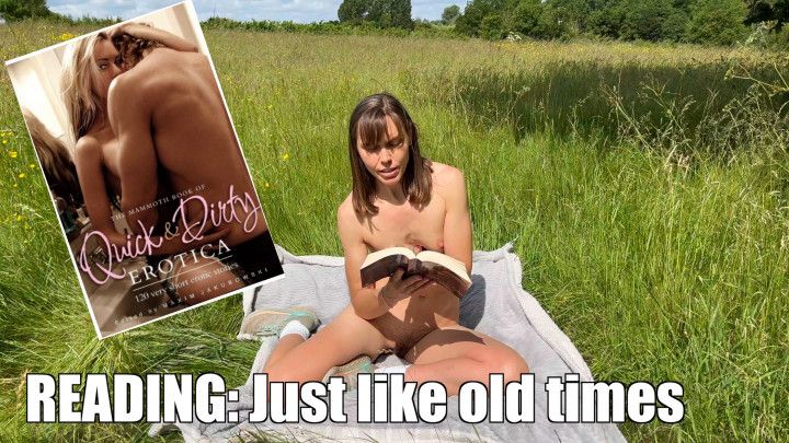 Reading - Book of Dirty Erotica - Just like old times