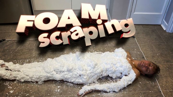 Foam Spraying WAM Wet and Messy