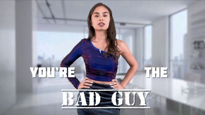 you are the Bad guy