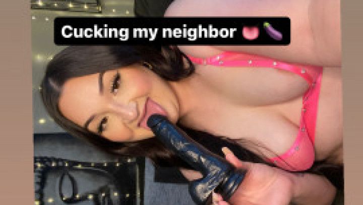 Cucking my neighbor roleplay