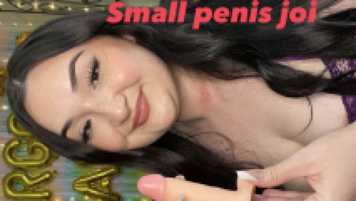 Small penis joi