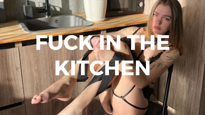 Fuck in the kitchen