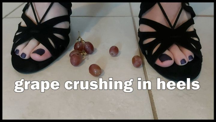 Grape Crush In Heels