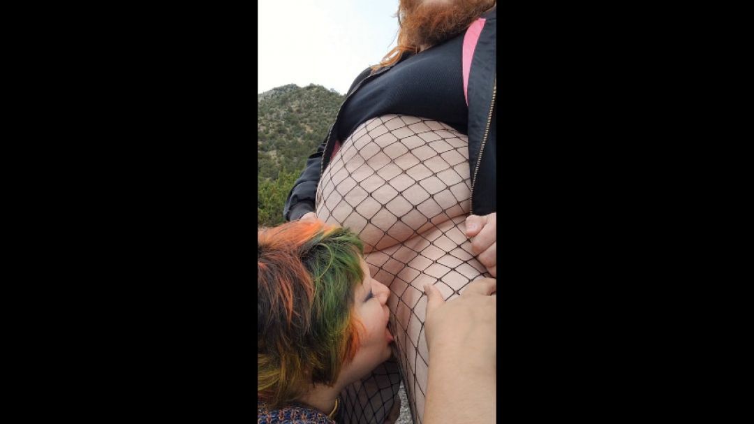 Eating Her Out and Fucking Her Against The Car