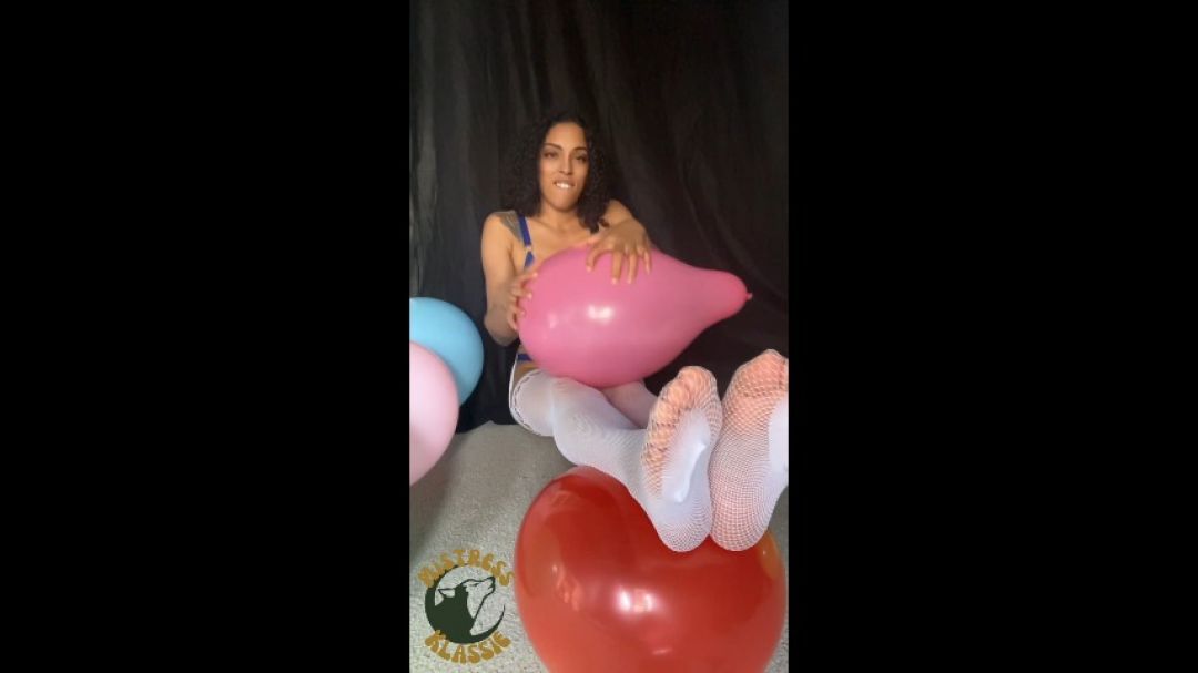 Blowing &amp; Popping Balloons