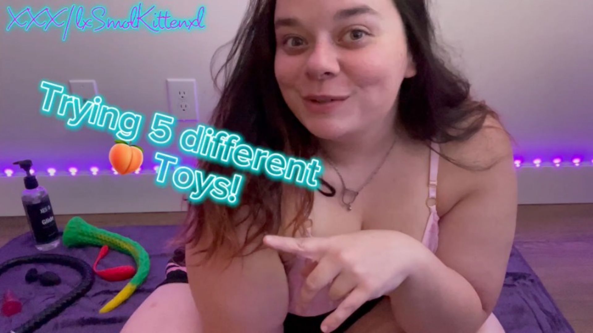 Trying 5 Different Anal Toys