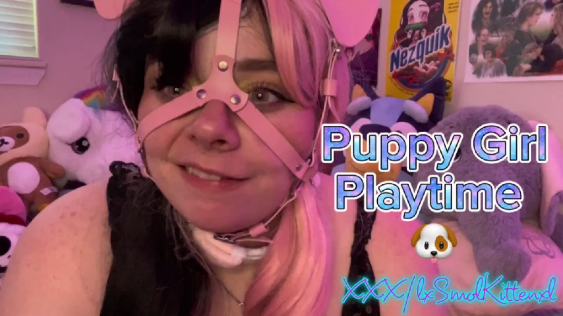 Pink Puppygirl Playtime