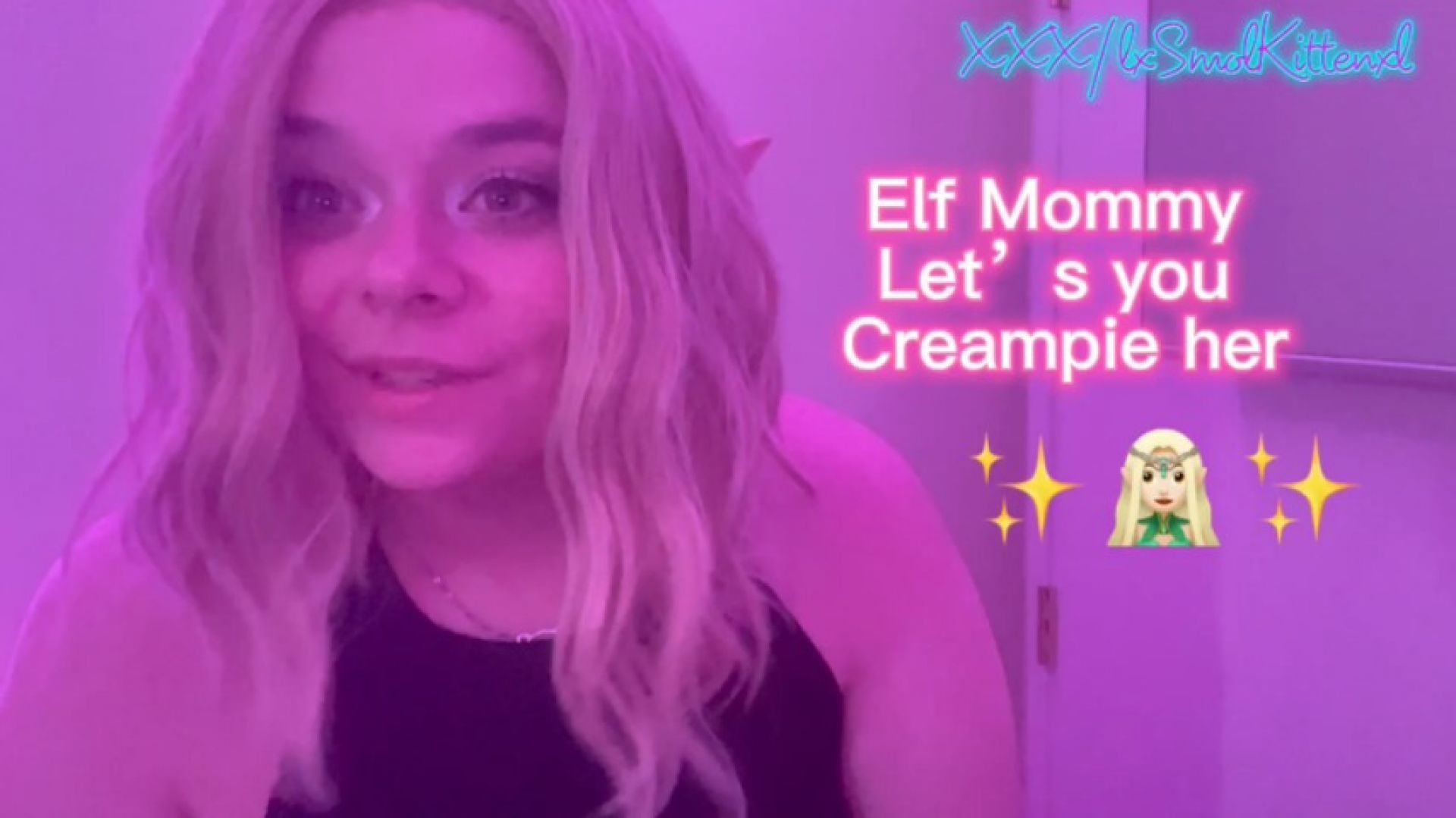 Elf Mommy Let's You Creampie Her