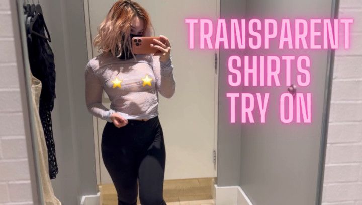 Changing room date | Transparent clothing | 4 11 half Asian