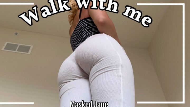 Walk with me | White leggings | 4 11 Wasian gf