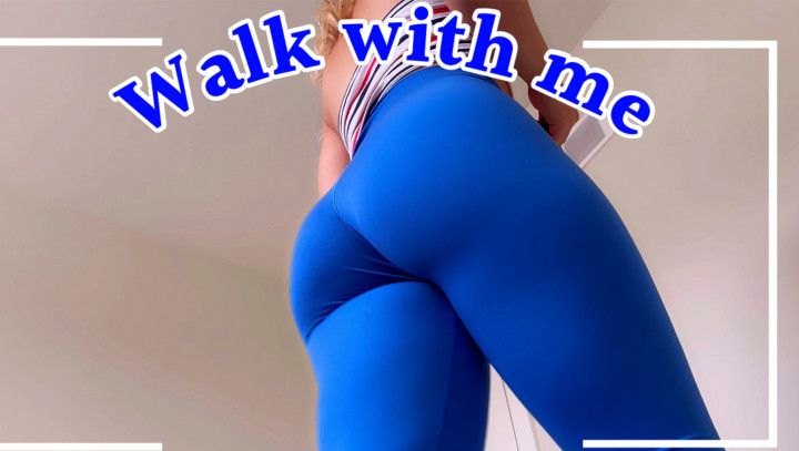 Walk with me | Blue leggings | 4 11 half Asian