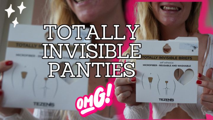 TOTALLY INVISIBLE PANTIES - TRY ON HAUL