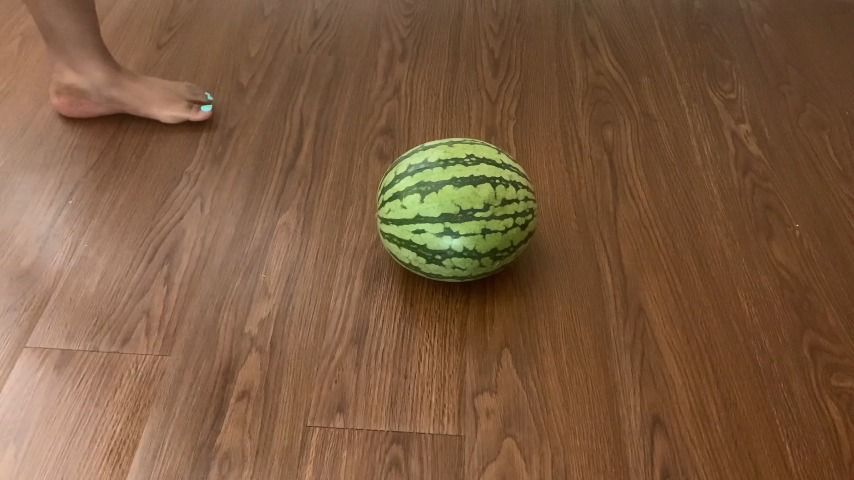 Watermelon VS. Feet