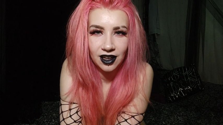 goth girl JOI