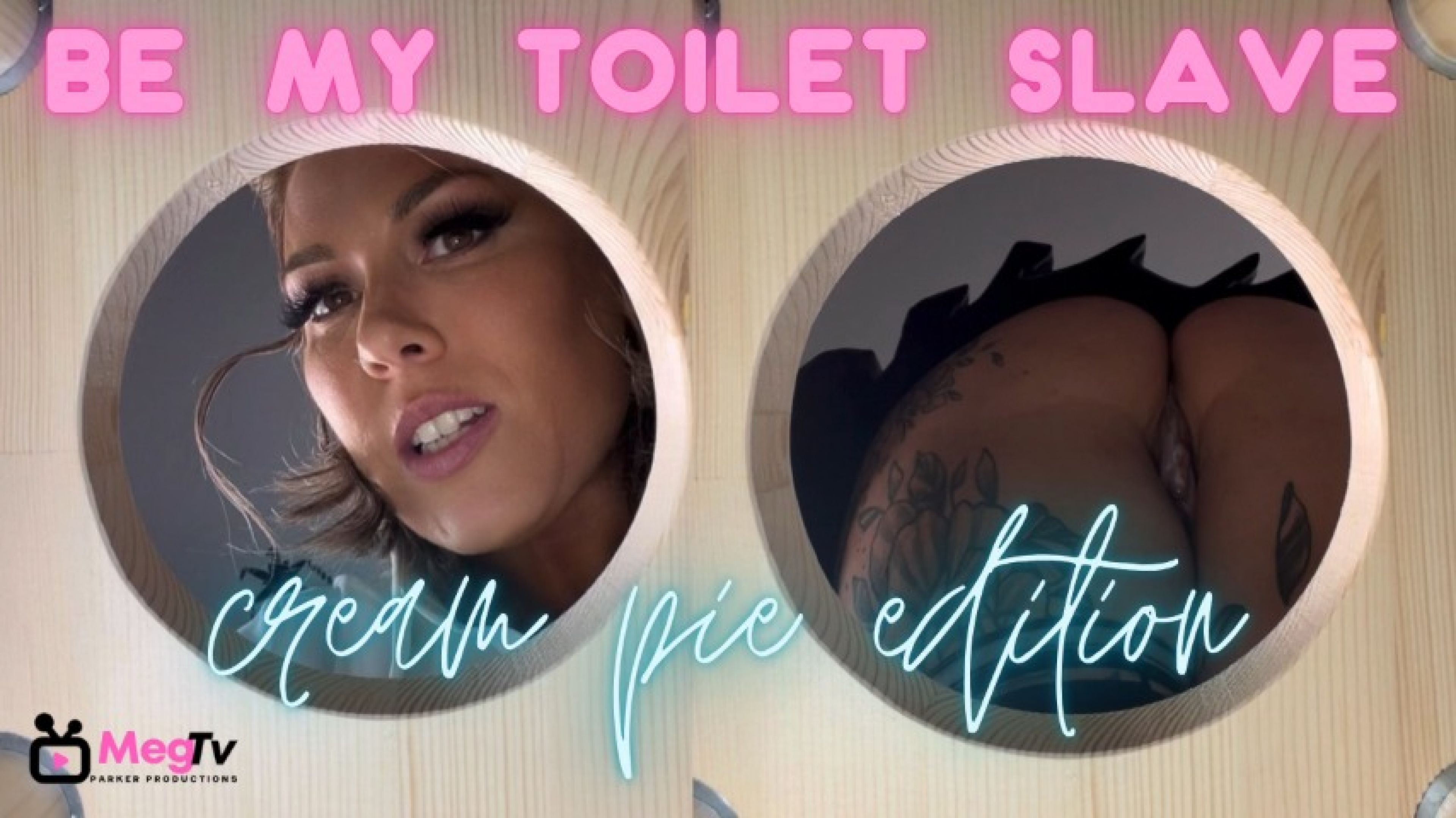 Be my toilet slave - Cream pie edition