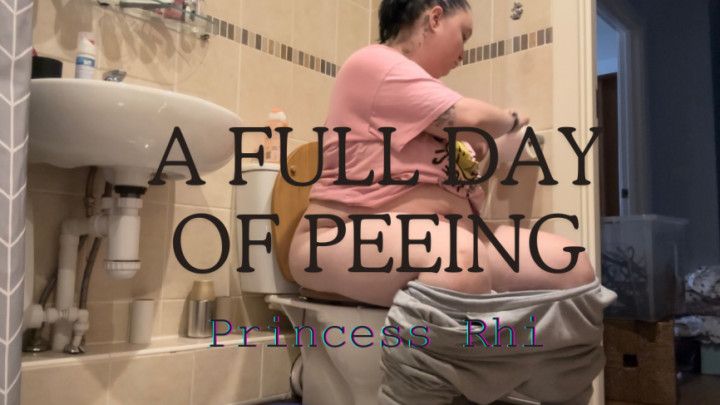 A full day of peeing