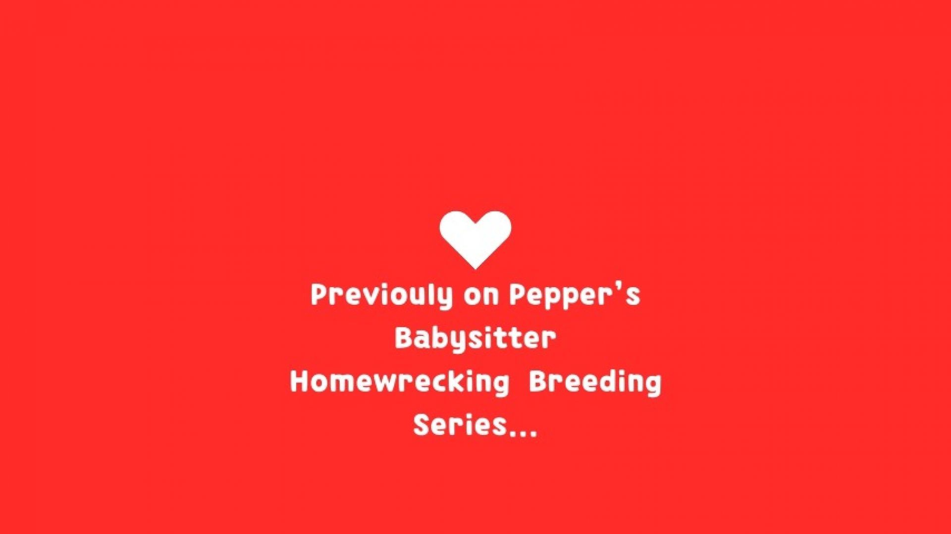 Preview: Part 3 Babysitter Breeding Series