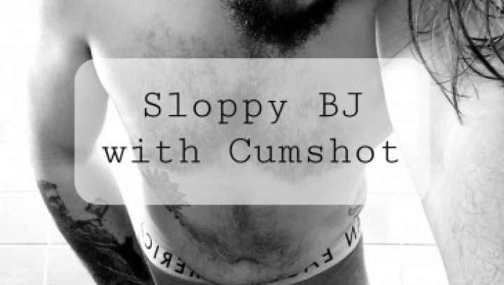 Sloppy BJ with Cumshot