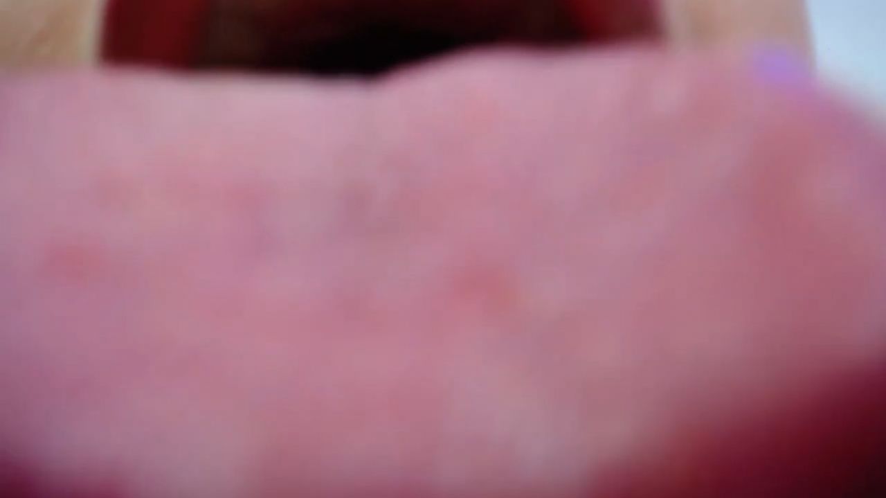 pov I lick your face while you see my uvula