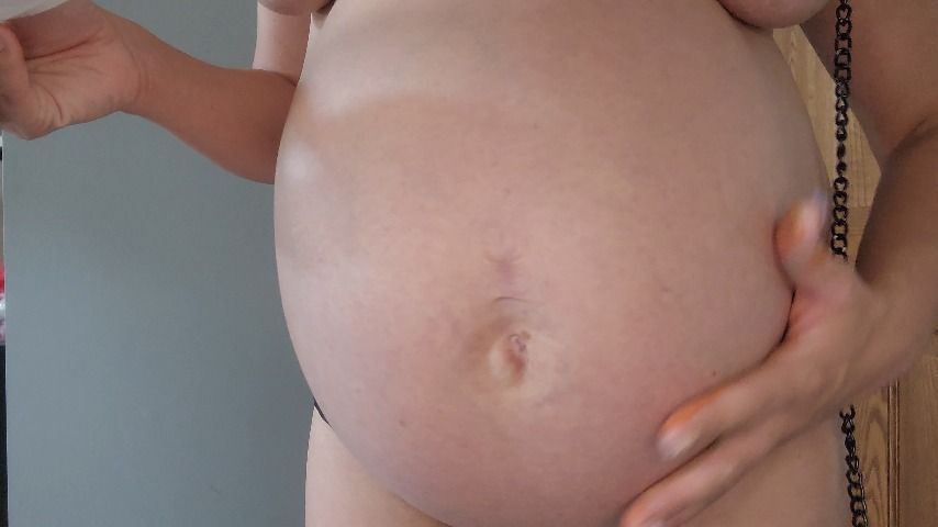 35 Week Belly Paint