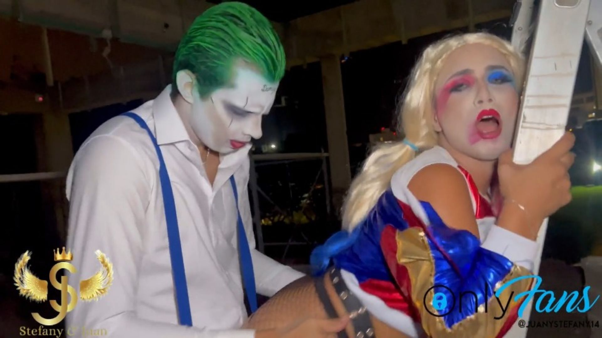 Harley Quinn is fucked very hard and made to squirt