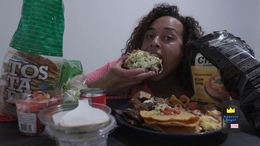 Vegan MukBang with Genesis Angel. SFW