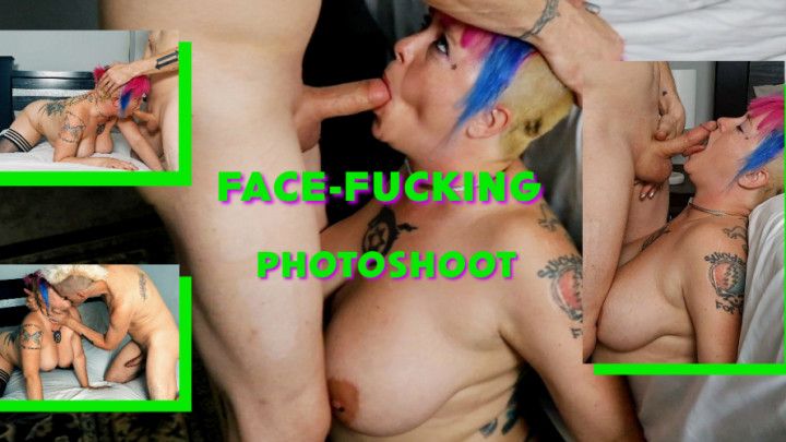 FaceFucking Photoshoot