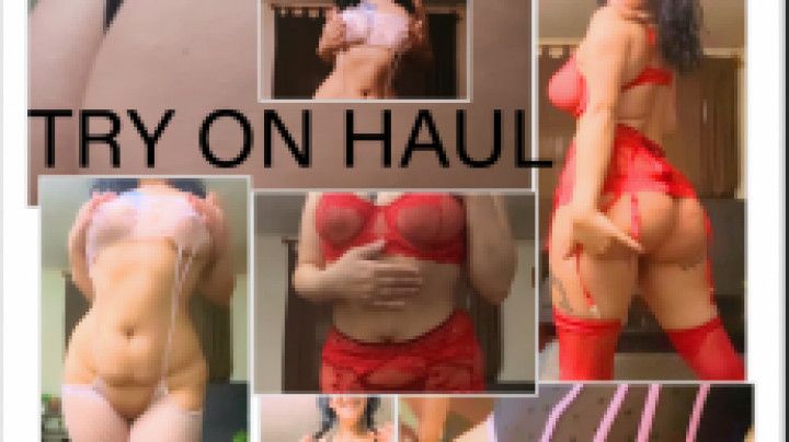 Try on HAUL 100% FREE tell me what to wear in a custom for u