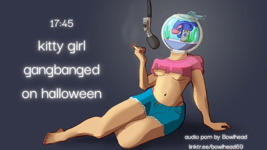 Audio: Kitty Girl Gangbang on Halloween