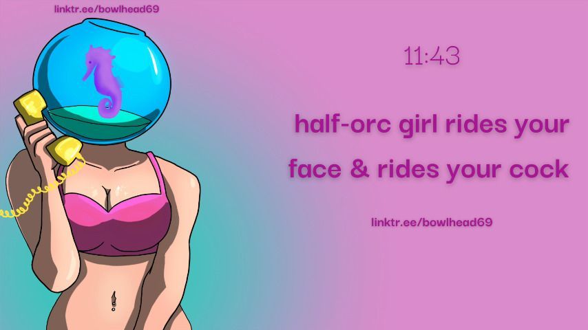 Audio: Half-Orc Rides Your Face &amp; Cock