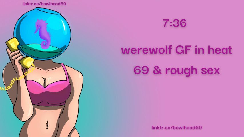 Audio: Werewolf GF in Heat 69/Rough Sex