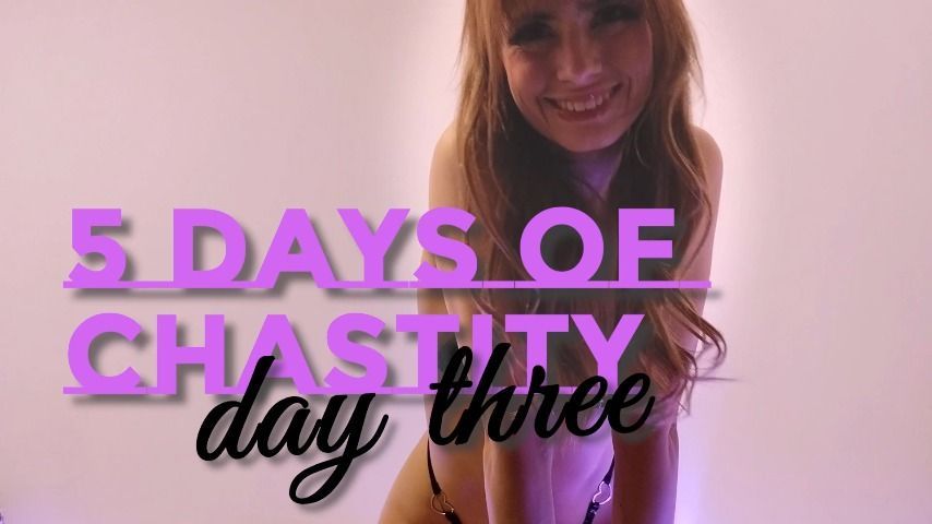 5 Days of Chastity Day Three: Intense Teasing