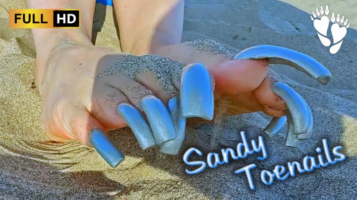 Sandy Toenails