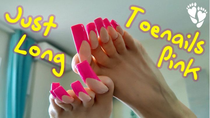 JUST PINK TOENAILS