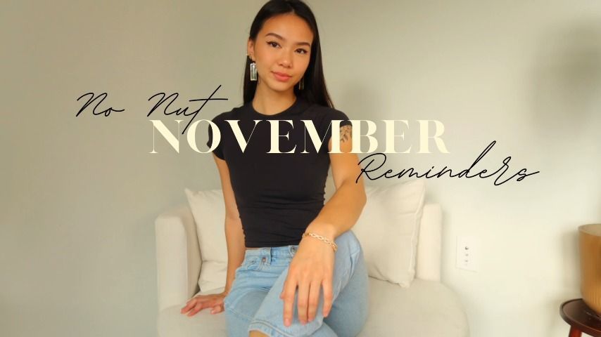 No Nut November Reminders