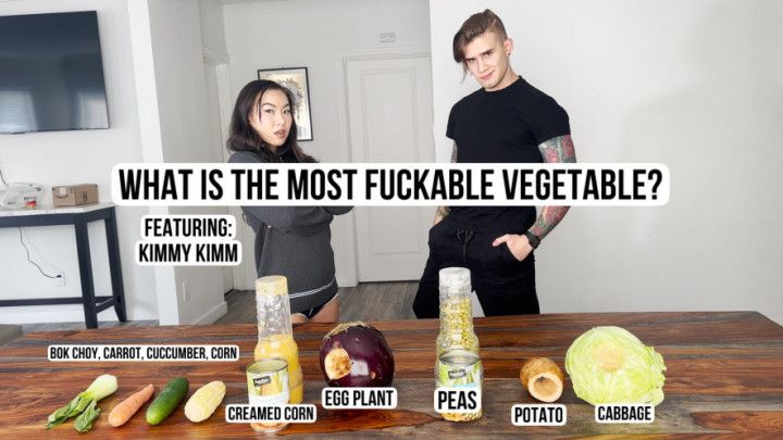 WE fucked 9 vegetables to see which was the most fuckable