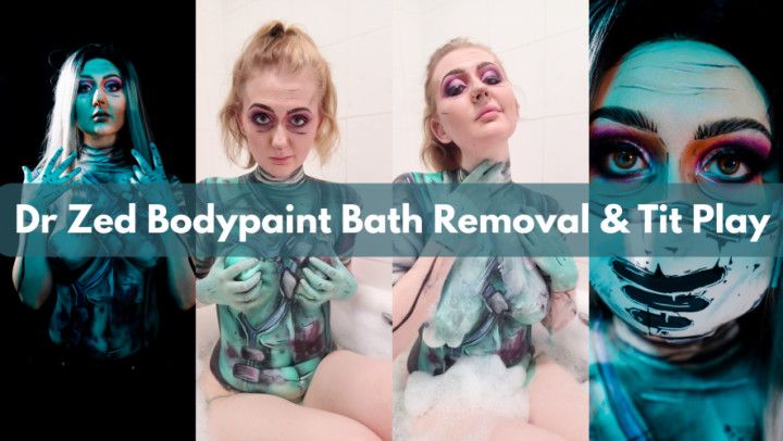 Cosplay Dr Z Bodypaint Bath Removal