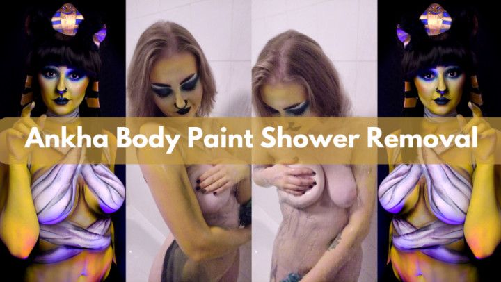 Ankha Body Paint Shower Removal