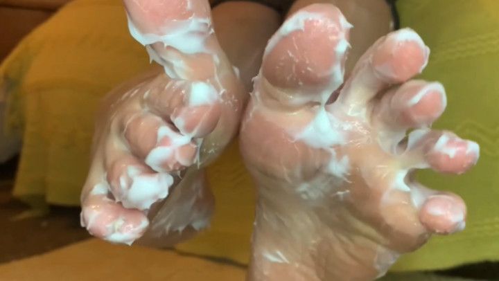 Foot Lotion Bukkake