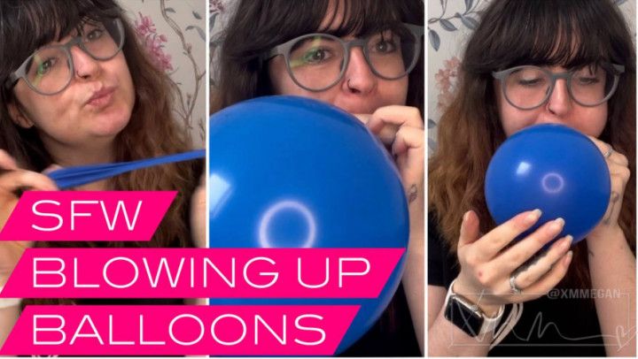 SFW BLOWING UP BALLOONS