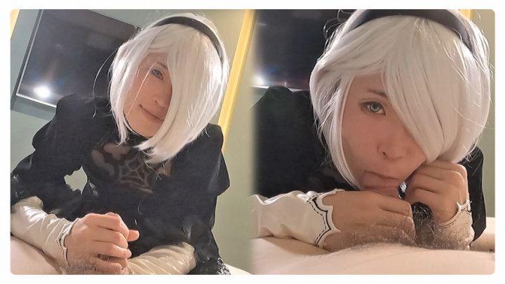 Nier Automata 2B Hentai Shemale Cosplayer 8