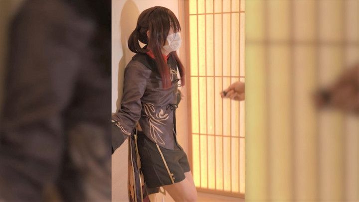 Cute Asian Ladyboy Cosplayer [Hu-tao Genshin Impact] 9